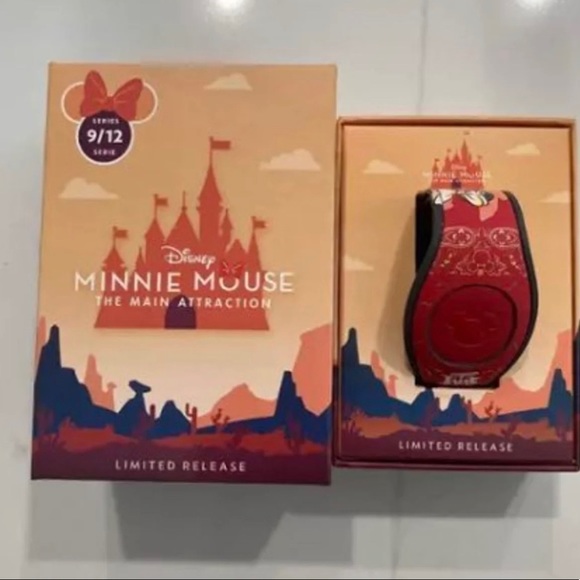 Big Thunder Mountain Railroad Magic Band Minnie Mouse Main Attraction Magicband - Picture 7 of 7